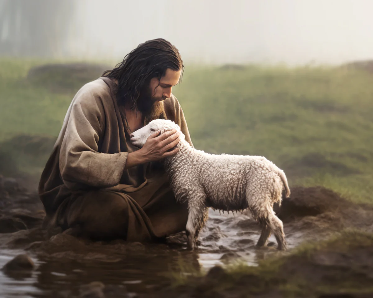 Savior Praying